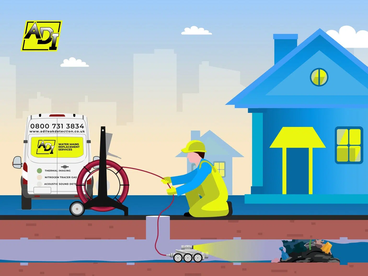 Drainage CCTV Surveys & Investigations Cheltenham